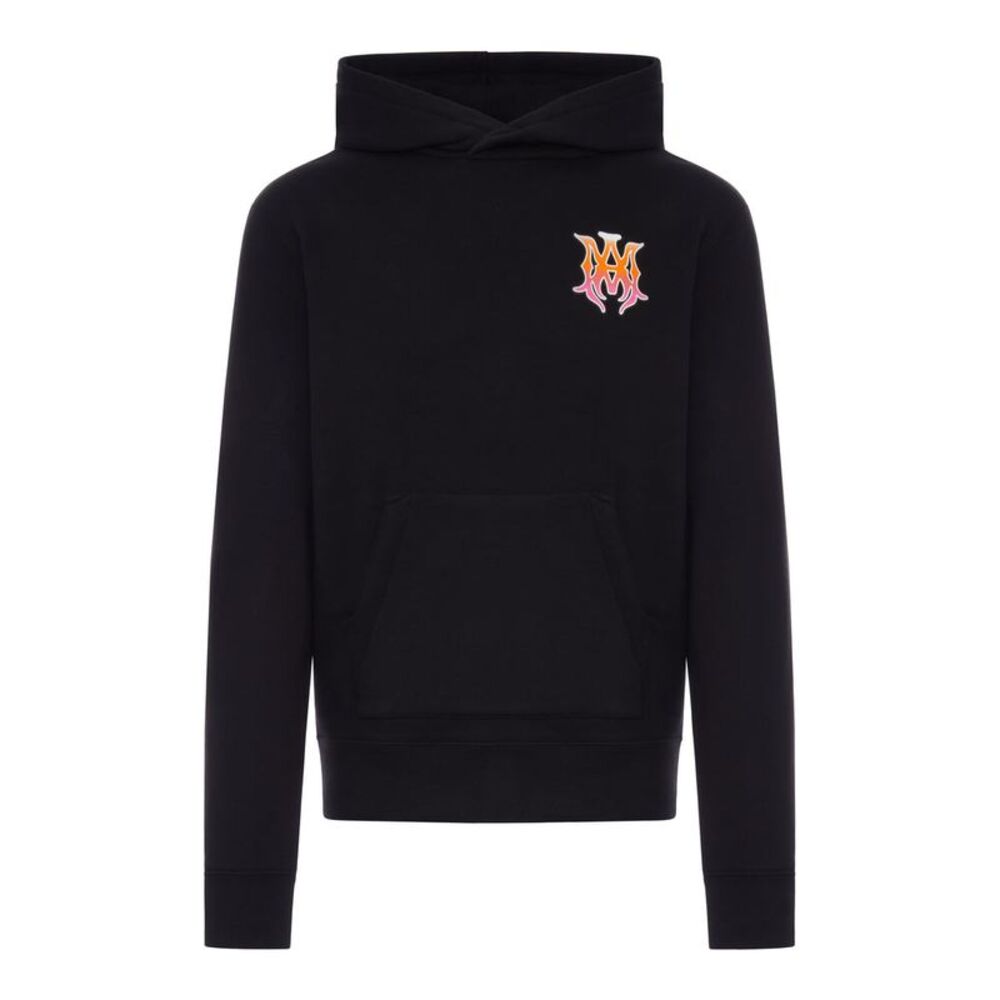 Amiri Men Cotton Hoodie With Logo